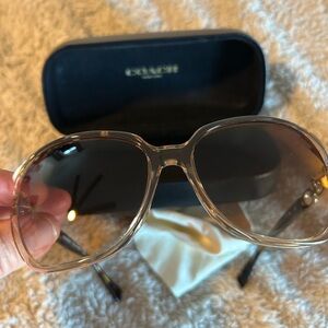 Coach Women's Vintage Brown Sunglasses